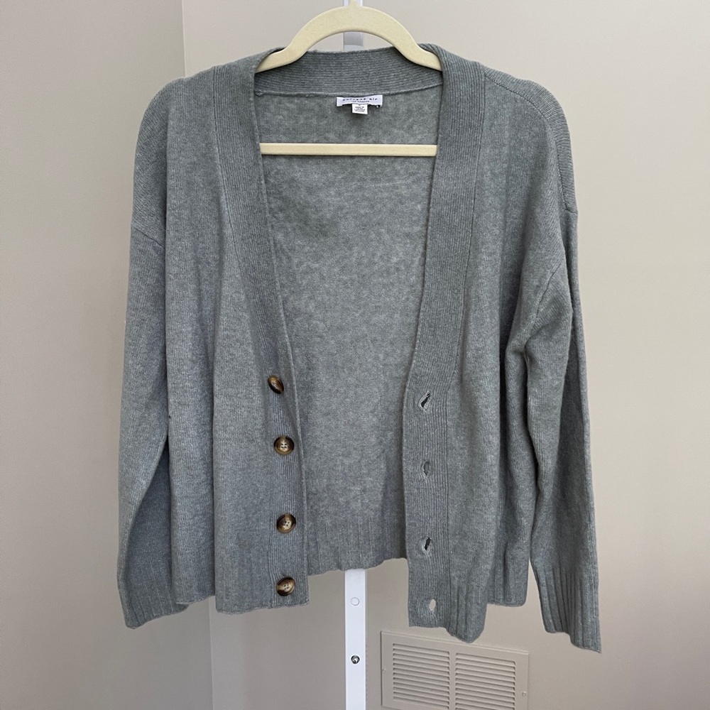 Current Air LA Grey Cardigan SIZE S